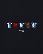 ART OF Football Blackburn Rovers Classics Tee | AOF BRFC Black T-shirt