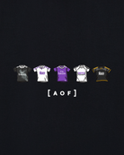 AOF Galáctico Printed Classics Tee | Black & White Graphic T-shirt