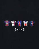 AOF PSG Classics Tee | Black & White Graphic T-shirt | Art of Football