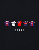 AOF x Bayern Printed Classics Tee | Black & White Graphic T-shirt