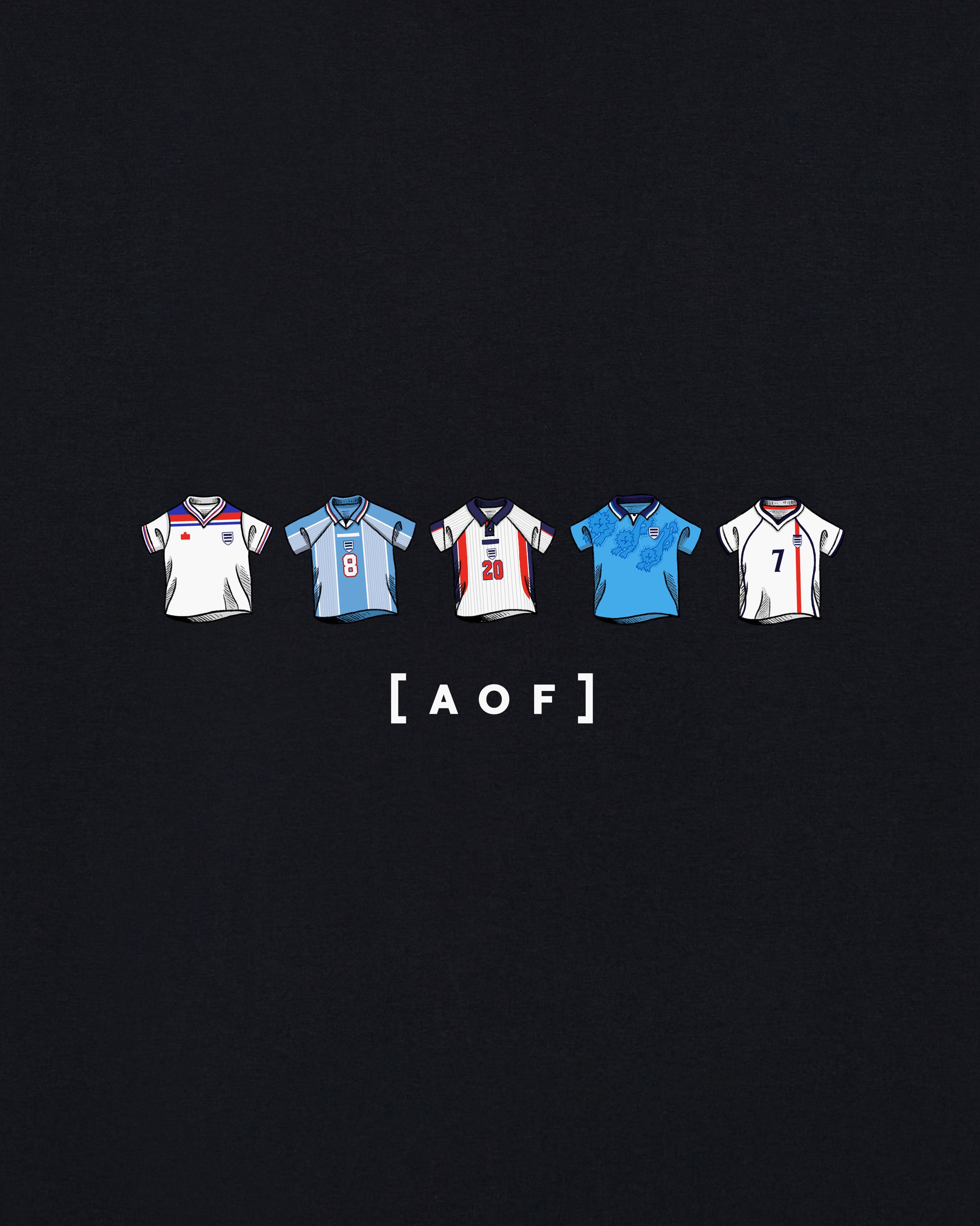 AOF God Save The Classics Printed Tee | Black & White Graphic T-shirt