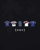 AOF Scotland Printed Classics Tee | Black & White Graphic T-shirt
