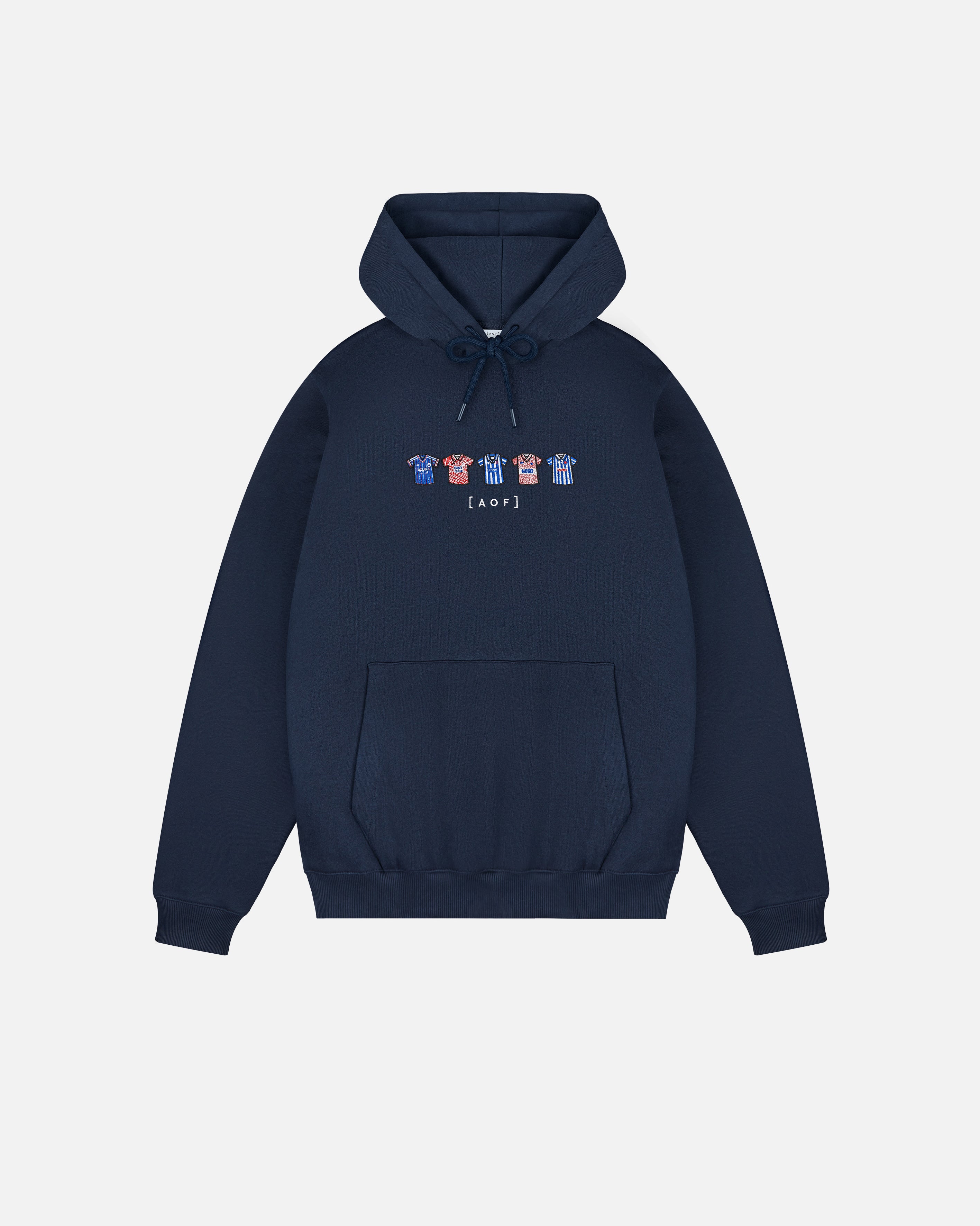 ART OF Football x Brighton Embroidered Classics Hoodie | AOF x BHAFC