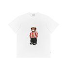 White Printed Premium T-Shirt Front