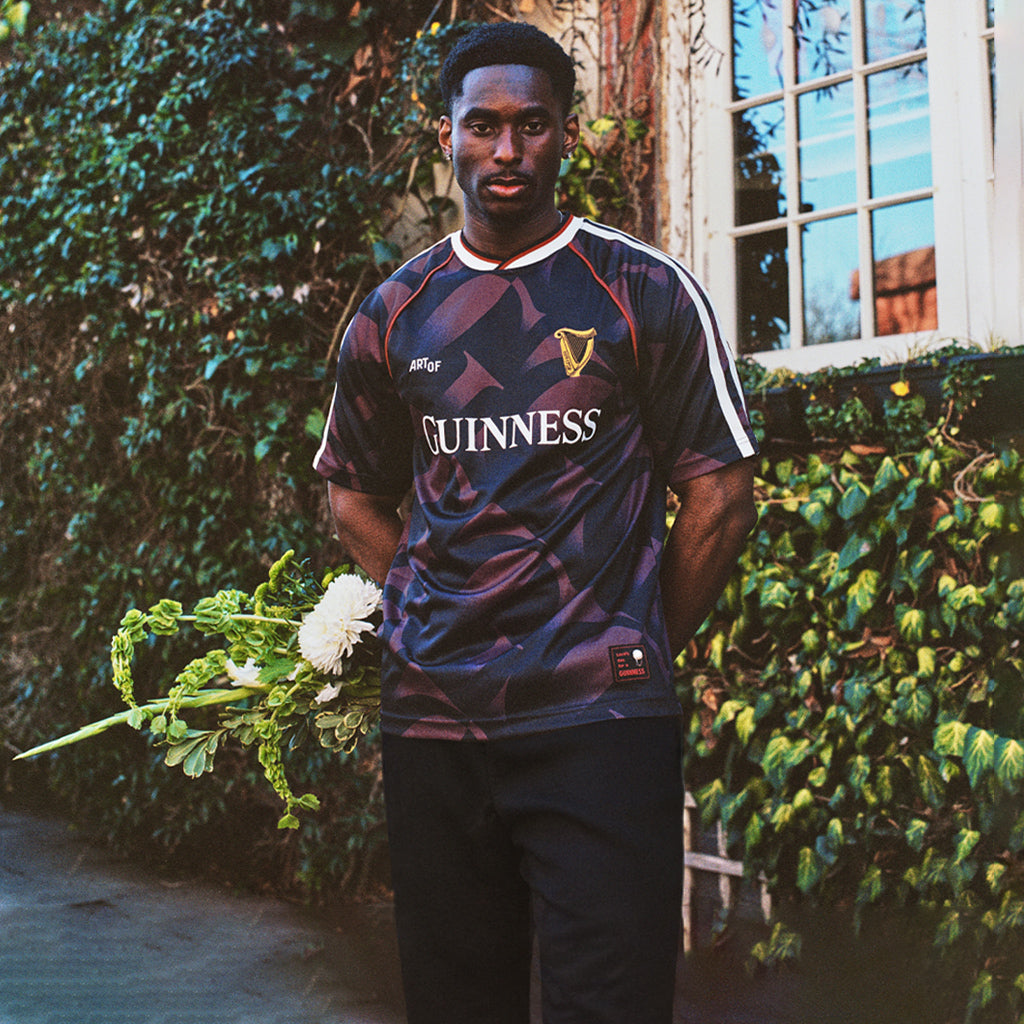ART OF x Guinness Season 2 Football Shirt | Burgundy Football Top