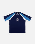 ART OF Coventry Oversized Panelled Tee | Embroidered Football T-shirt
