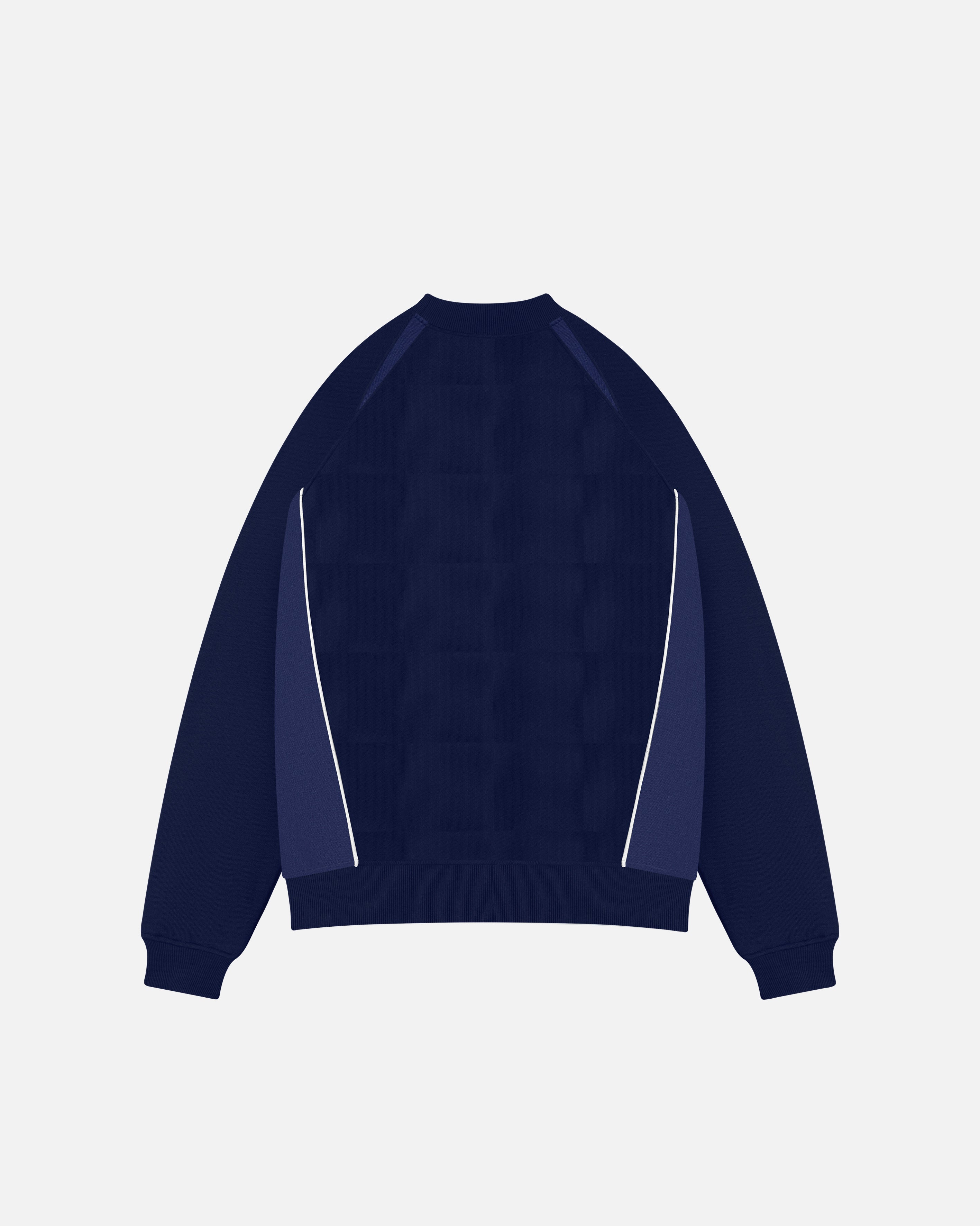 ART OF Football x Brighton Panelled Navy & Blue Sweat | AOF x BHAFC