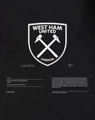 AOF x West Ham Exhibition Tee | Black T-shirt | Art of Football