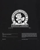 AOF x Blackburn Exhibition Tee | Black T-shirt | Art of Football