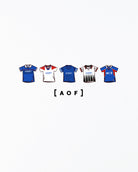 AOF RFC Printed Classics Tee | White Graphic T-shirt | Art of Football
