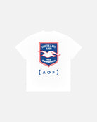 AOF x Brighton Crest Tee | White Graphic T-shirt | Art of Football