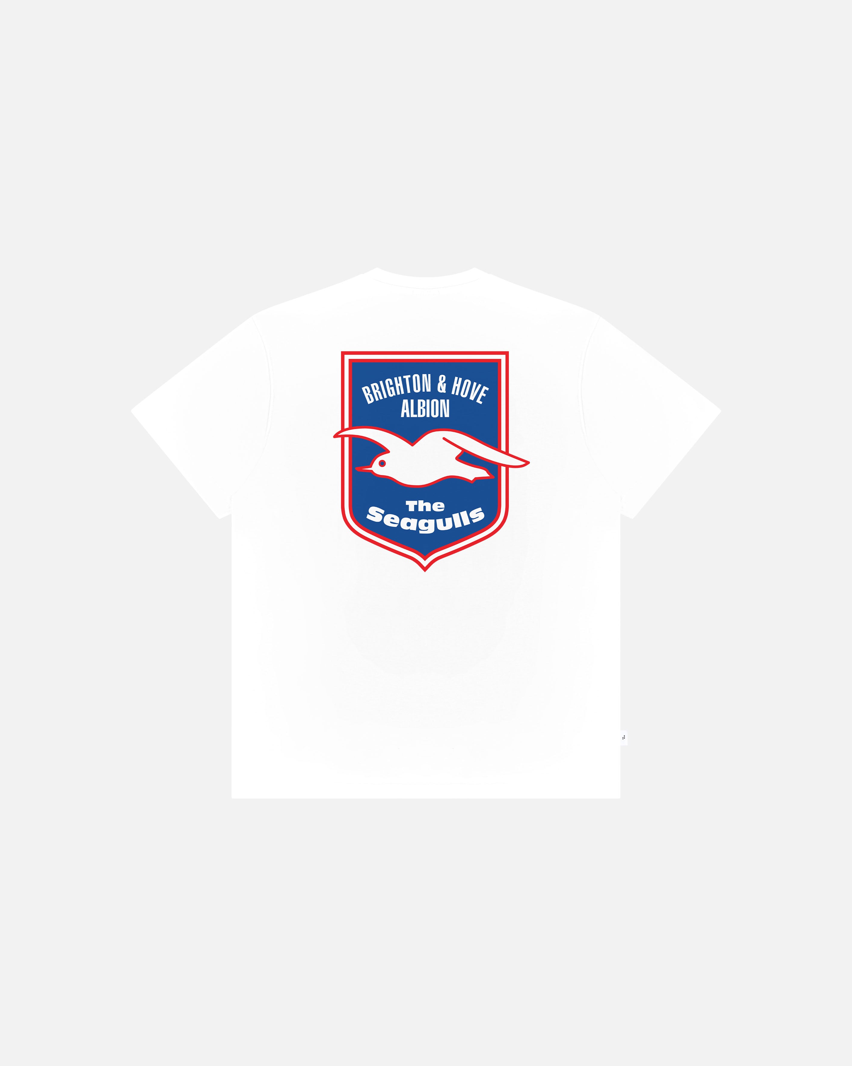 ART OF x Brighton Crest Tee | White Graphic Football T-shirt