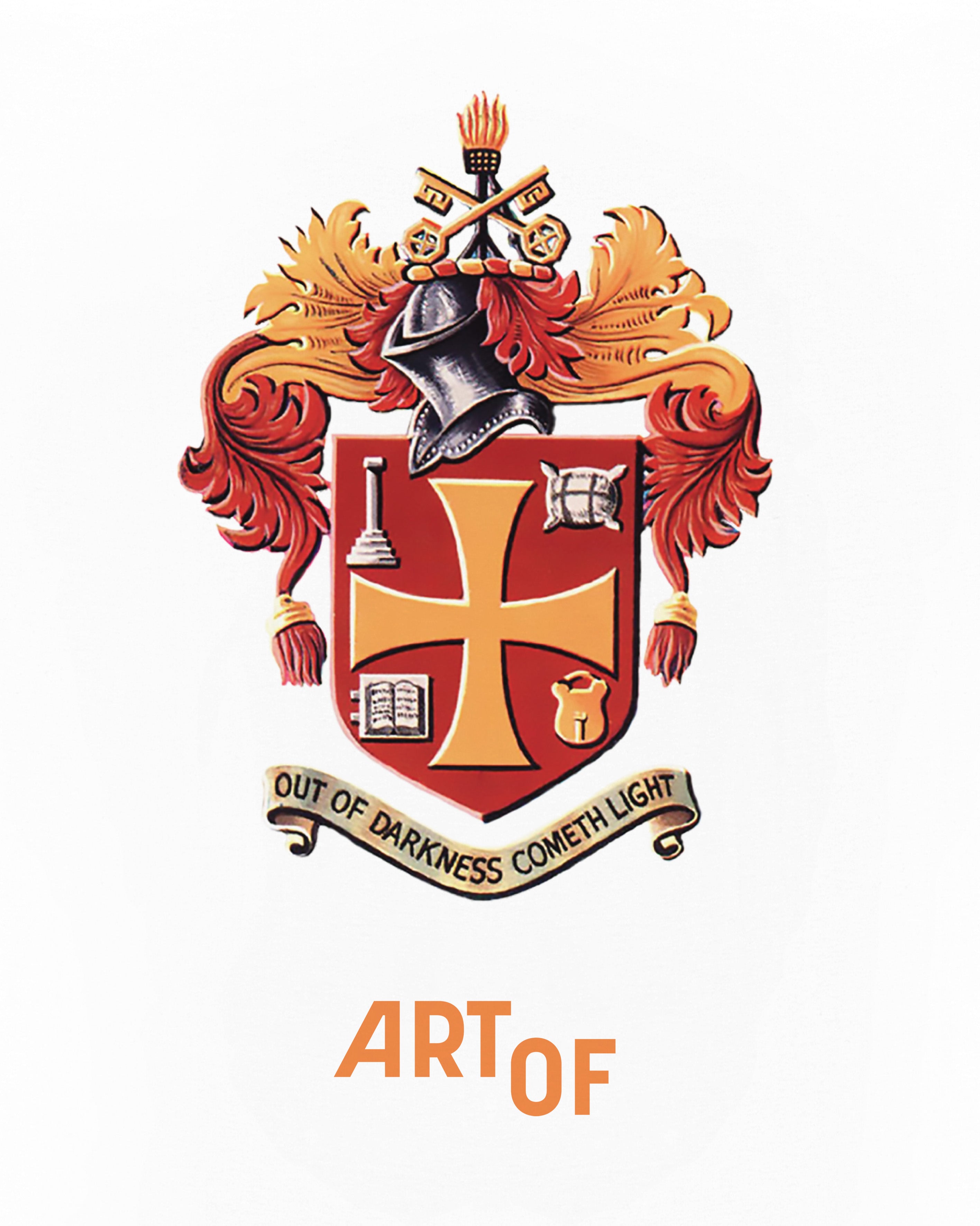 ART OF x Wolves Coat of Arms Tee | White Graphic Football T-shirt