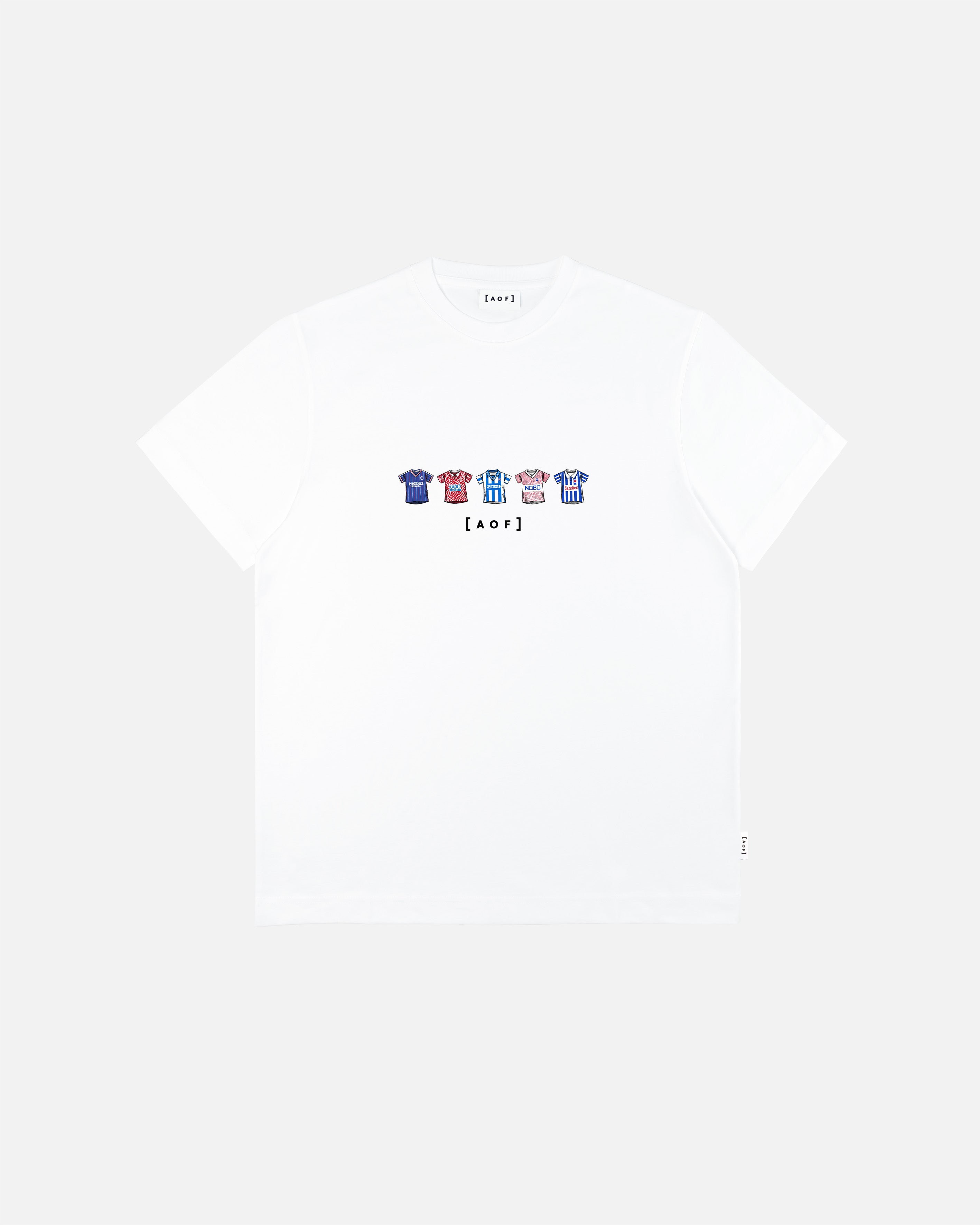 AOF BHAFC Printed Classics Tee | White T-shirt | Art of Football