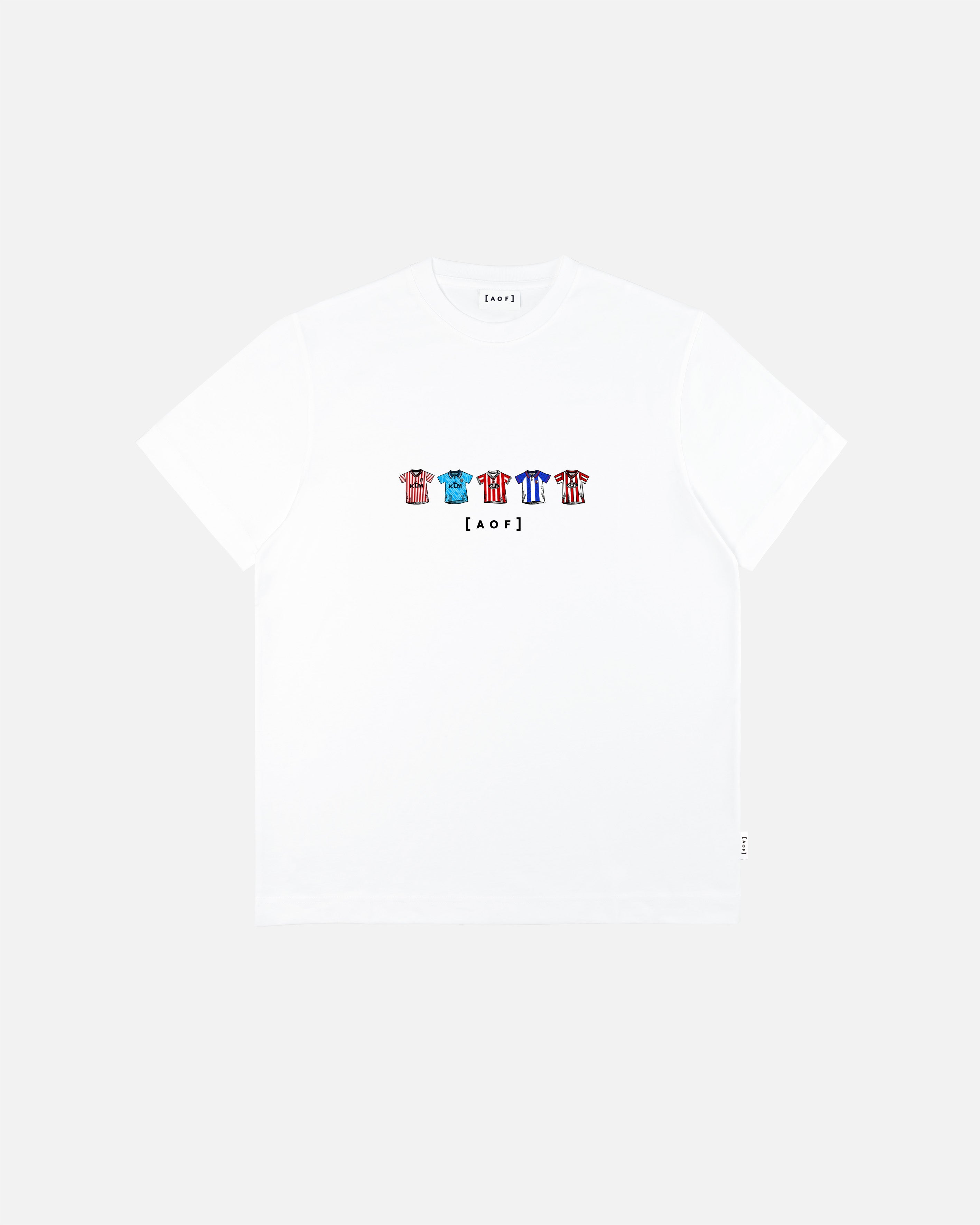 AOF BFC Printed Classics Tee | Black & White Graphic T-shirt