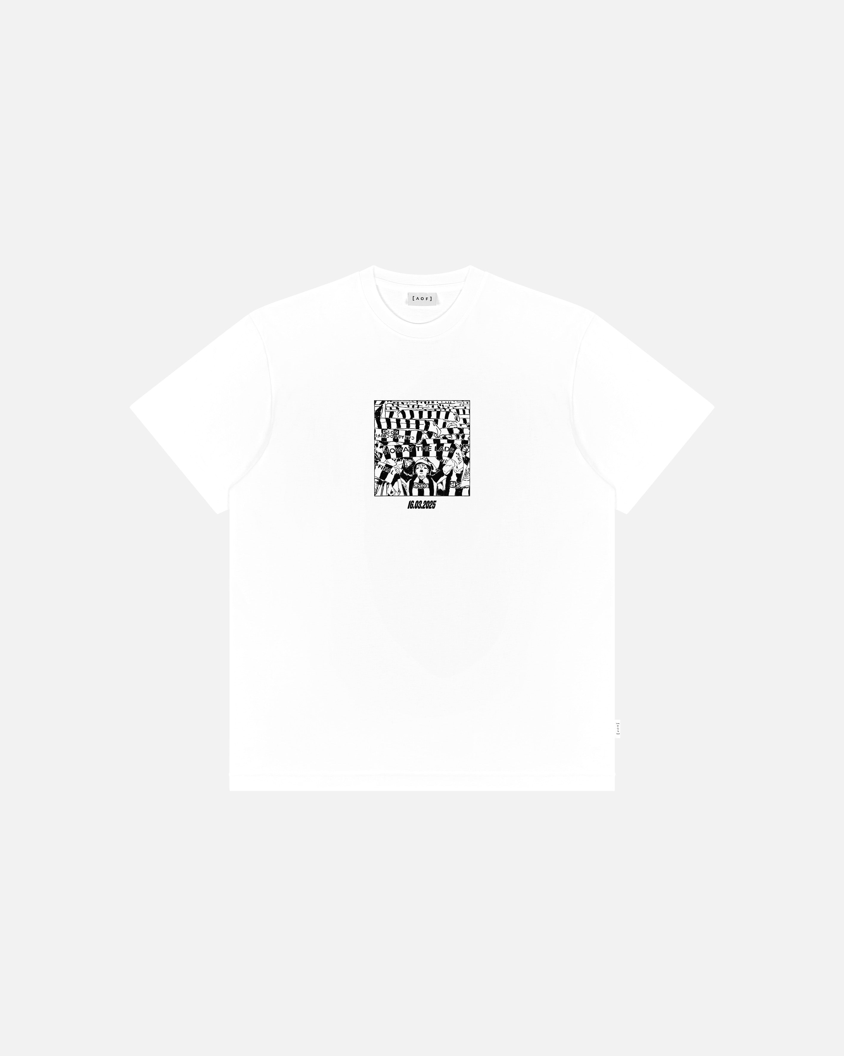 AOF Toon A Day To Remember Tee | White T-shirt | Art of Football