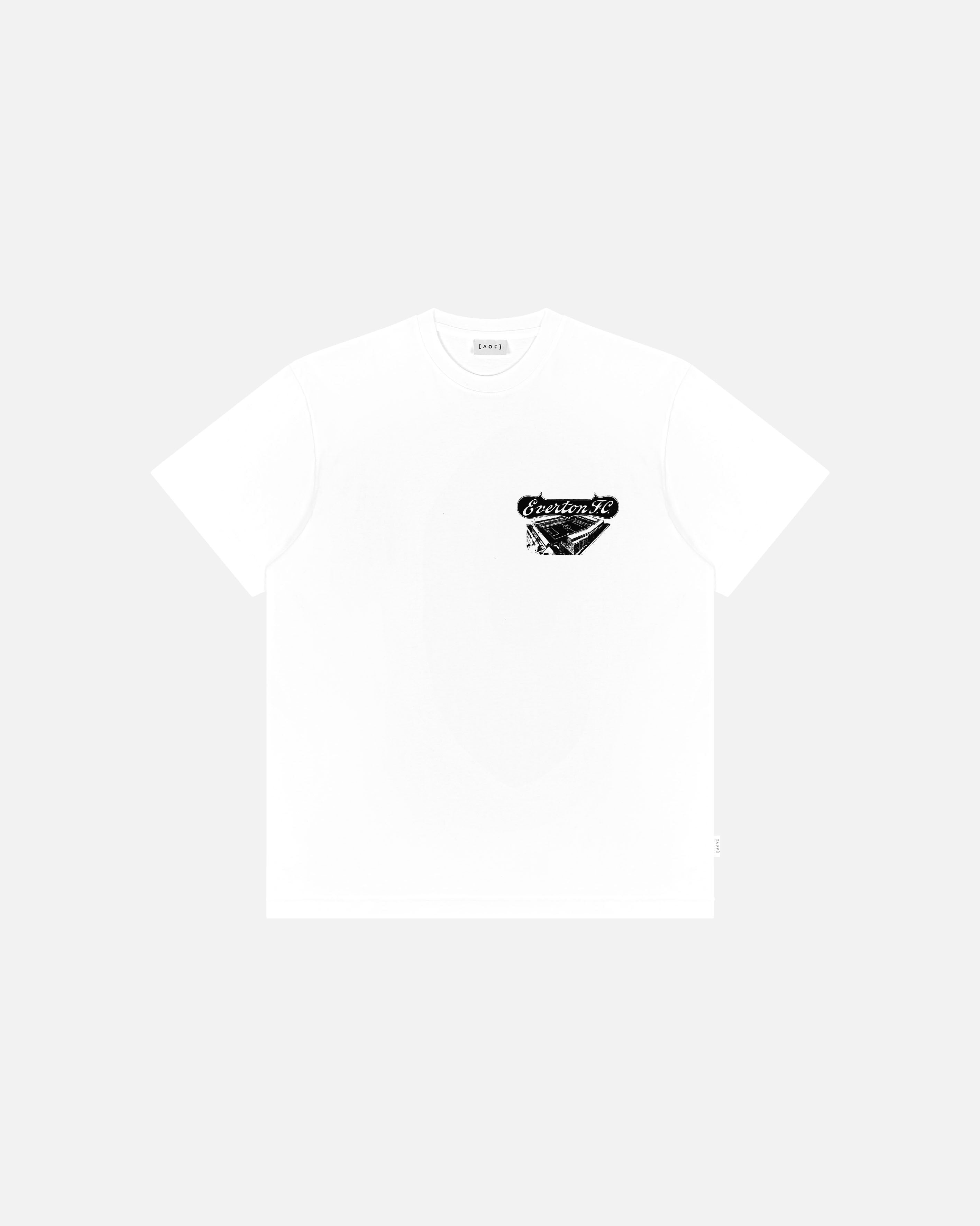AOF Everton 1937 Programme Tee | White T-shirt | Art of Football