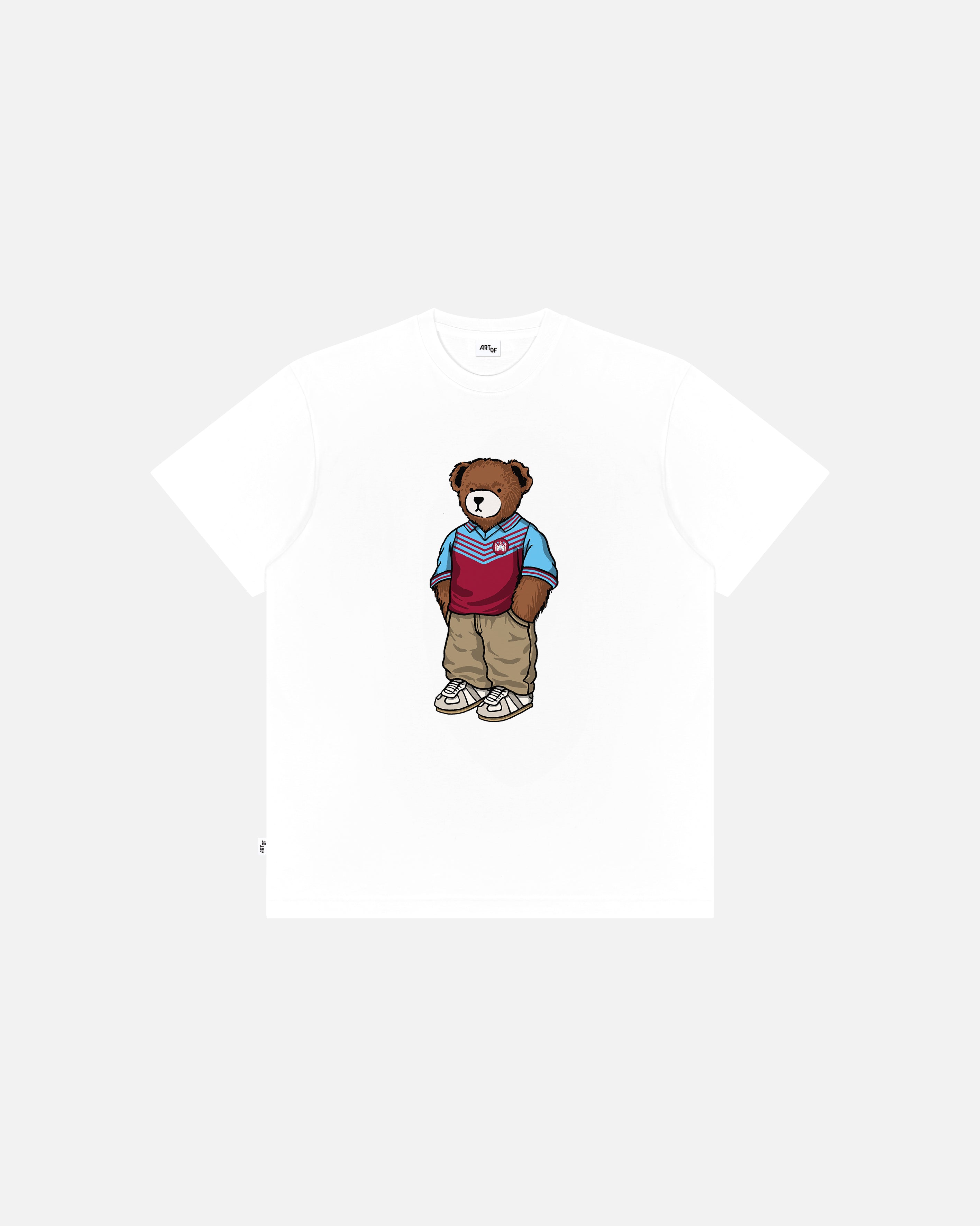 ART OF x West Ham Home Pickles Tee | White Graphic Football T-shirt