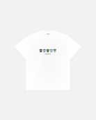 AOF Huddersfield Printed Classics Tee | White Graphic T-shirt
