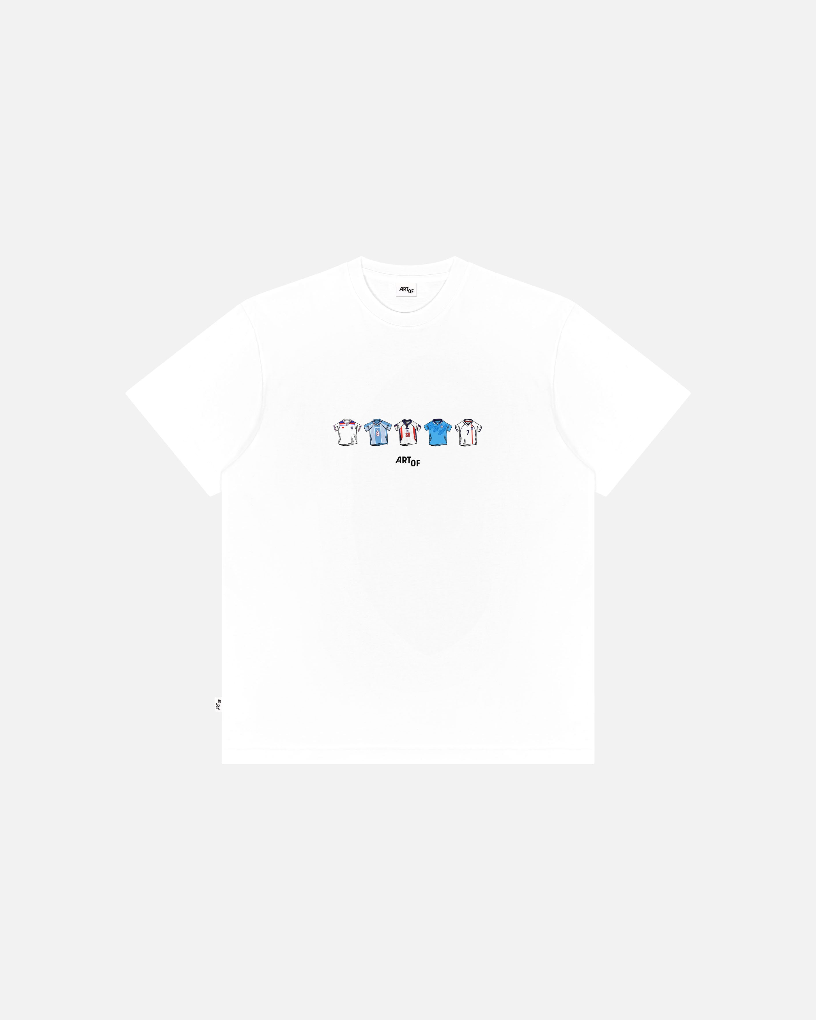 ART OF North London Forever Tee | AFC White Graphic Football T-shirt