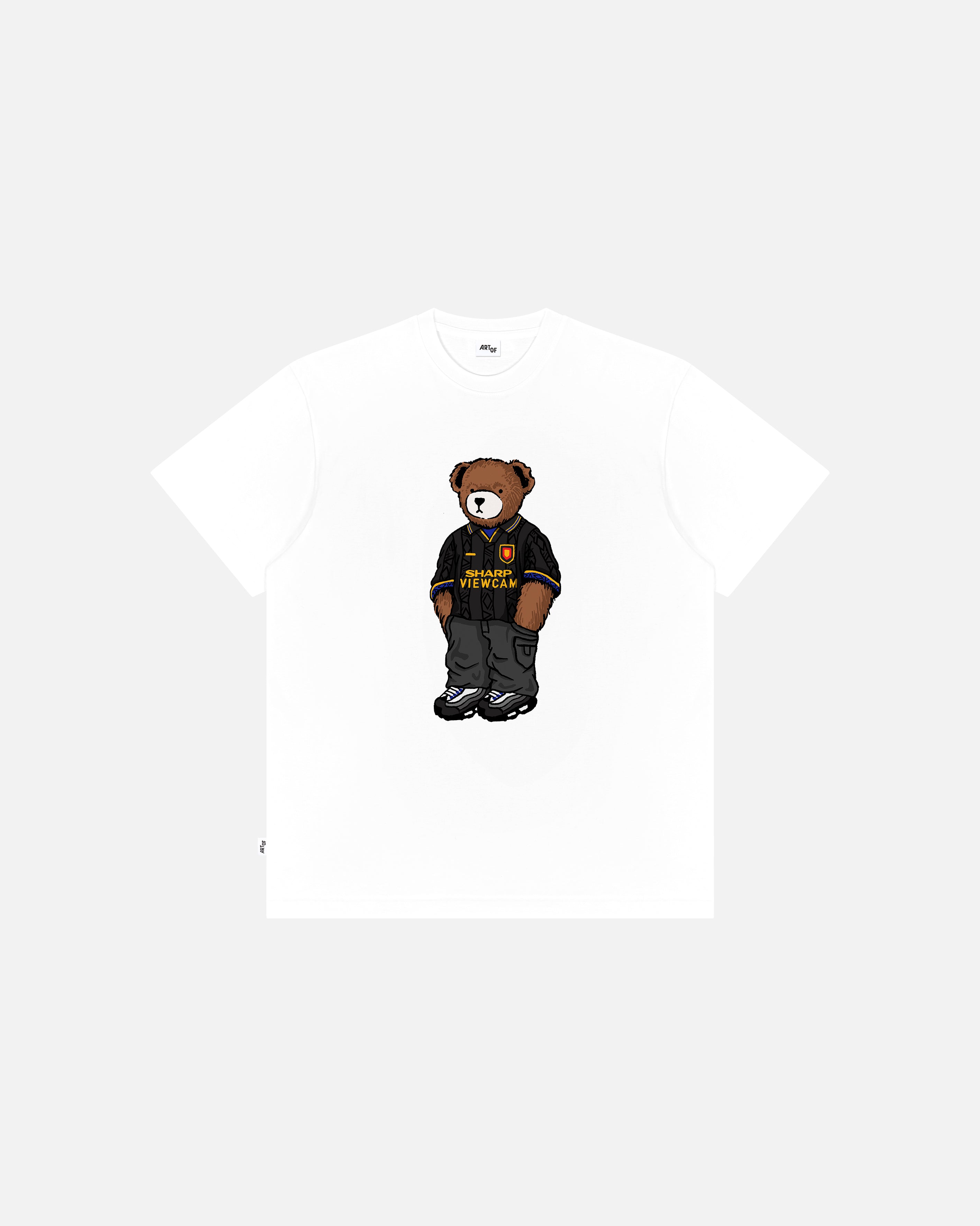 ART OF Football x United Away Pickles Tee | MUFC White T-shirt