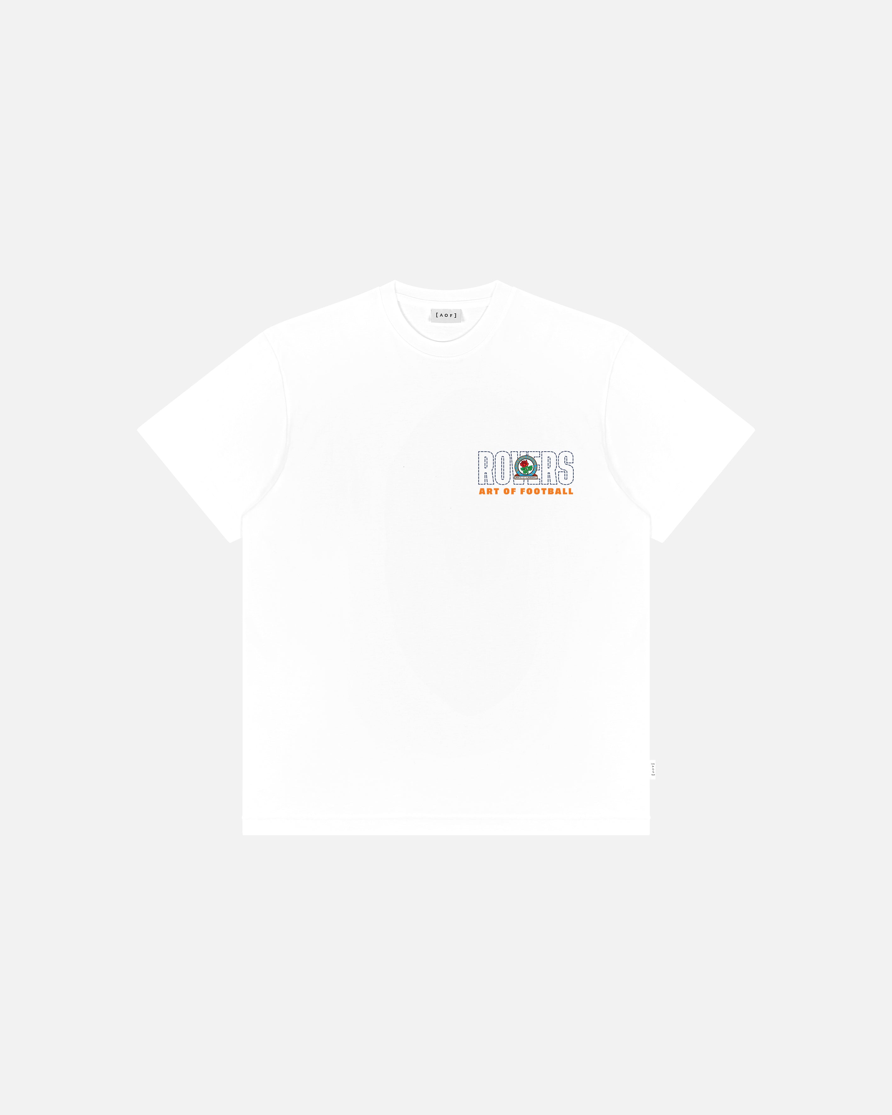 AOF Blackburn 90s Tee | White Graphic T-shirt | Art of Football