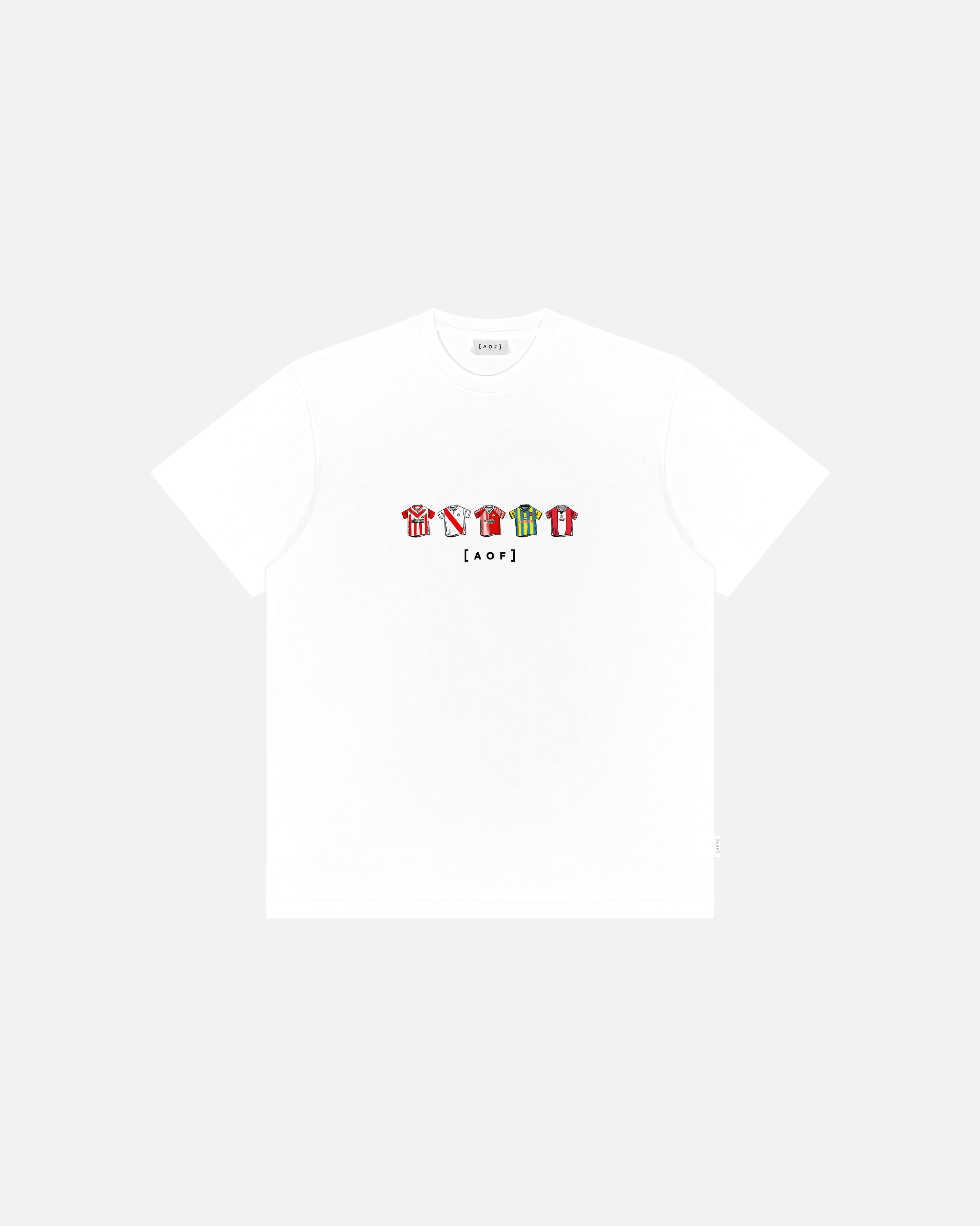 AOF Southampton Printed Classics Tee | Black & White Graphic T-shirt