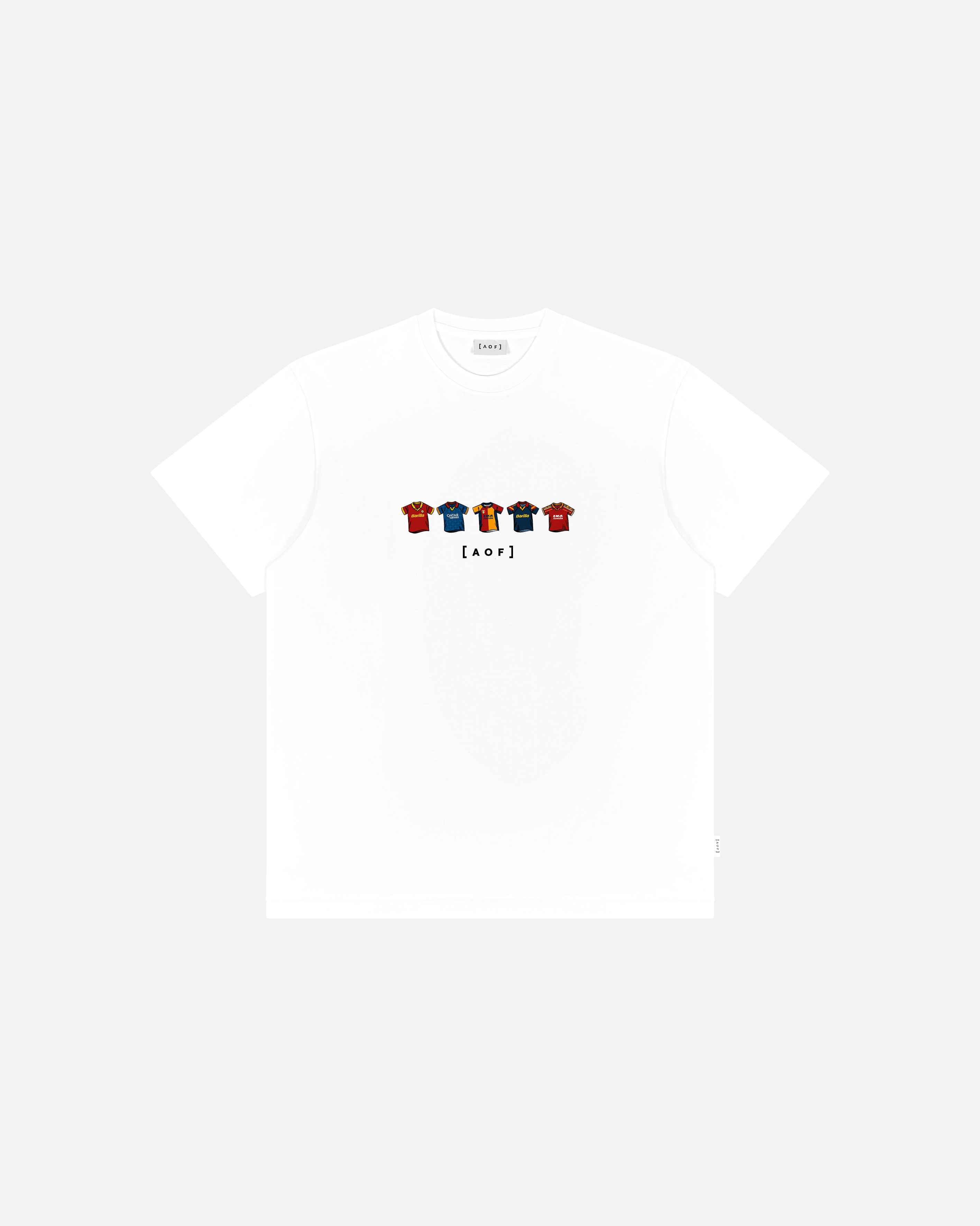 AOF Roma Printed Classics Tee | Black & White Graphic T-shirt