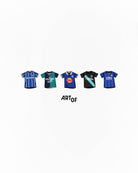 ART OF x Leicester Printed Classics Tee | White Football T-shirt