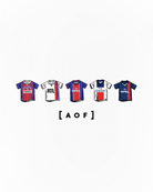 AOF PSG Classics Tee | Black & White Graphic T-shirt | Art of Football