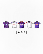 AOF Fiorentina Printed Classics Tee | Black & White Graphic T-shirt
