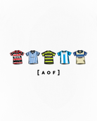 AOF Huddersfield Printed Classics Tee | White Graphic T-shirt