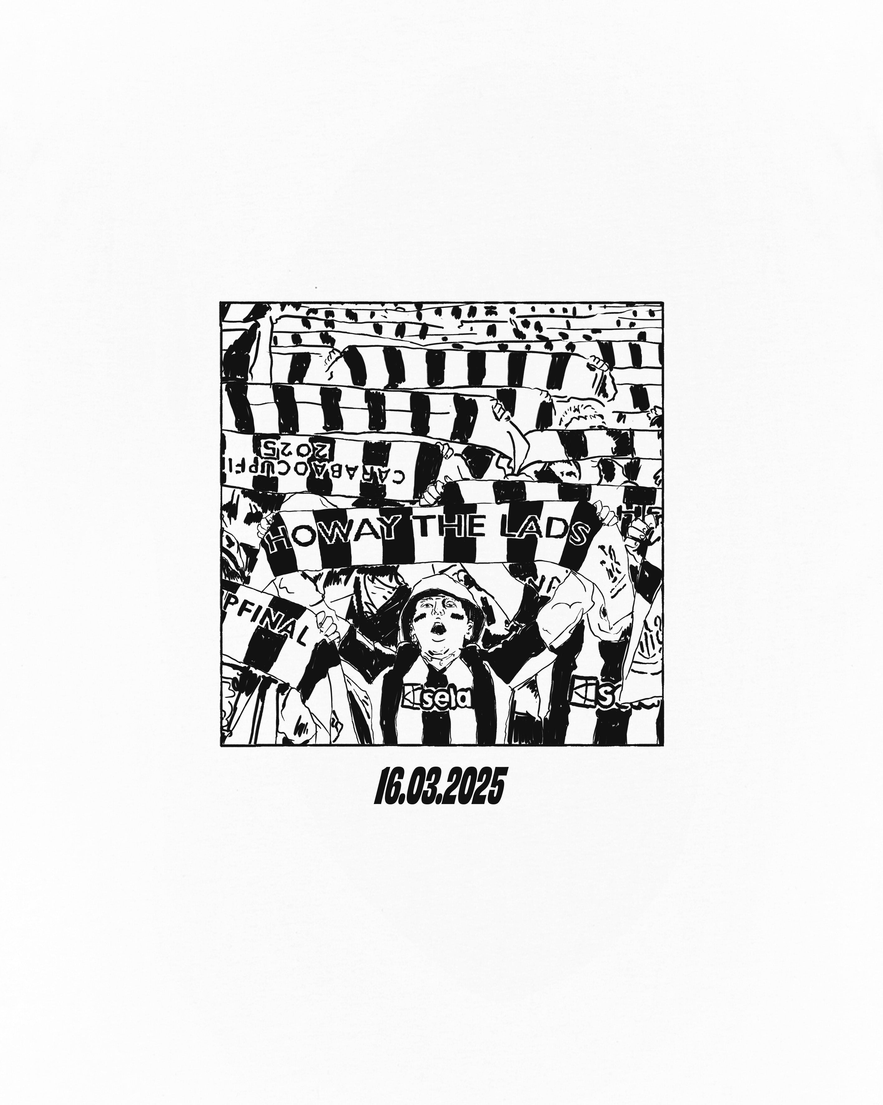 AOF Toon A Day To Remember Tee | White T-shirt | Art of Football